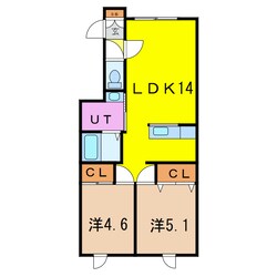 Ｃｌａｉｒｅ　Ⅵの物件間取画像